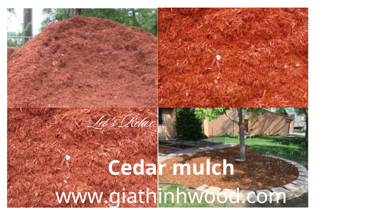 CEDAR MULCH CEDAR MULCH
